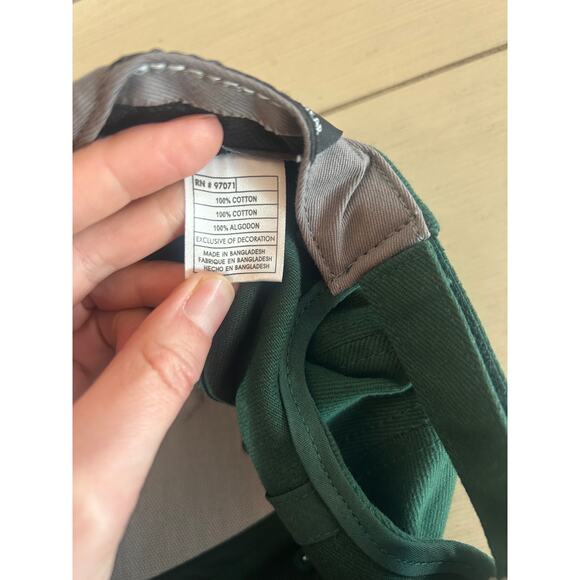 Michigan State University Hat Green White Adjustable Back MSU Spartans - Picture 6 of 7